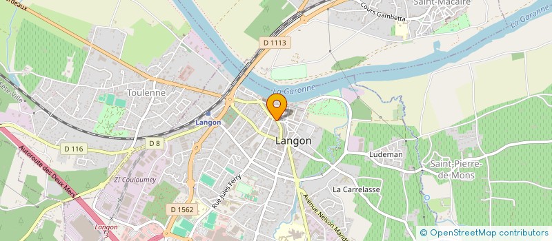 localisation de l'entreprise SCI CARRIERES DE BOMMES à LANGON