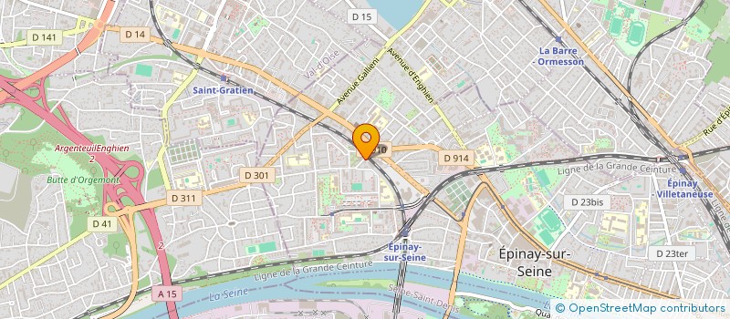 localisation de l'entreprise SCI CARRIERES - NANCY à EPINAY-SUR-SEINE