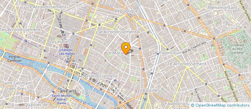 localisation de l'entreprise SCI CARRINGTON  PARIS