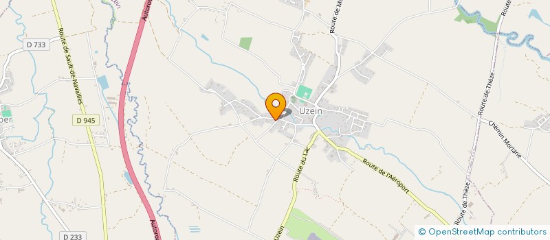 localisation de l'entreprise SCI CARRIQUIRY  UZEIN