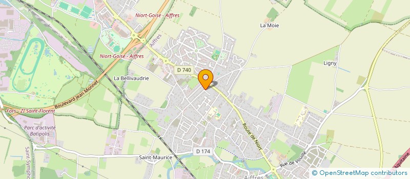 localisation de l'entreprise SCI CARROSSE  AIFFRES