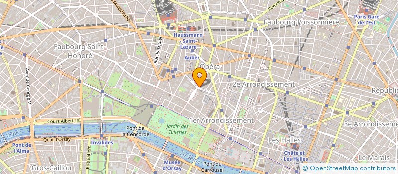 localisation de l'entreprise SCI CARRULI  PARIS