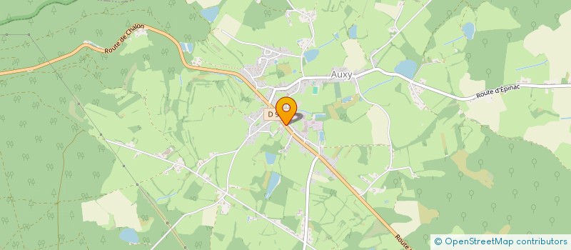 localisation de l'entreprise SCI CARRY  AUXY