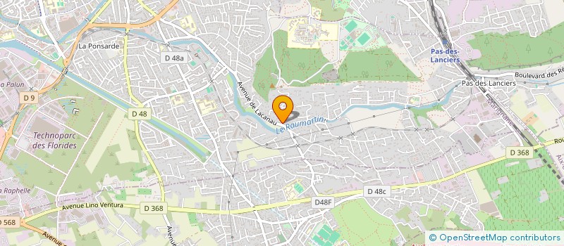 localisation de l'entreprise SCI CARRY LVMG  MARIGNANE