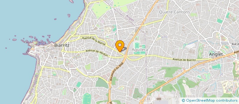 localisation de l'entreprise SCI CARSAN à BIARRITZ