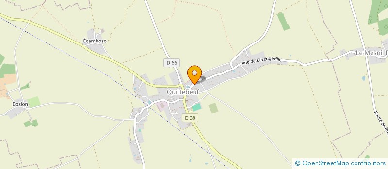 localisation de l'entreprise SCI CARSIX  QUITTEBEUF