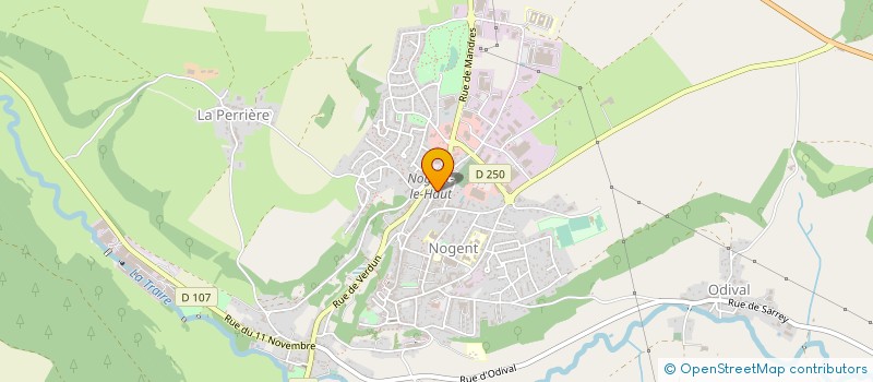 localisation de l'entreprise SCI CART à NOGENT