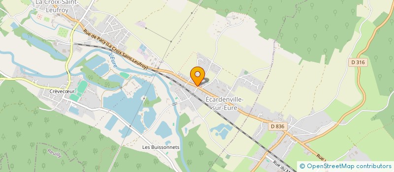 localisation de l'entreprise SCI CART  CLEF VALLEE D'EURE