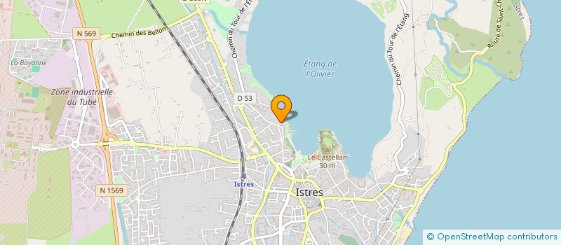 localisation de l'entreprise SCI CARTAYA à ISTRES