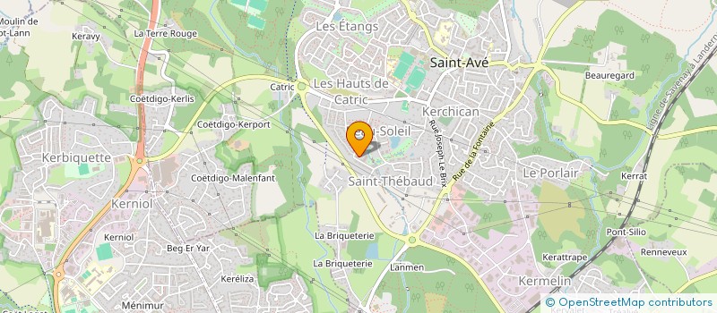 localisation de l'entreprise SCI CARTEAU  SAINT-AVE