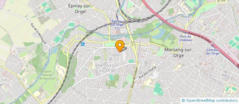 localisation de l'entreprise SCI CARTEL à VILLEMOISSON-SUR-ORGE