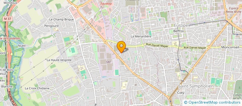 localisation de l'entreprise SCI CARTEREAU à SAINT-CYR-SUR-LOIRE