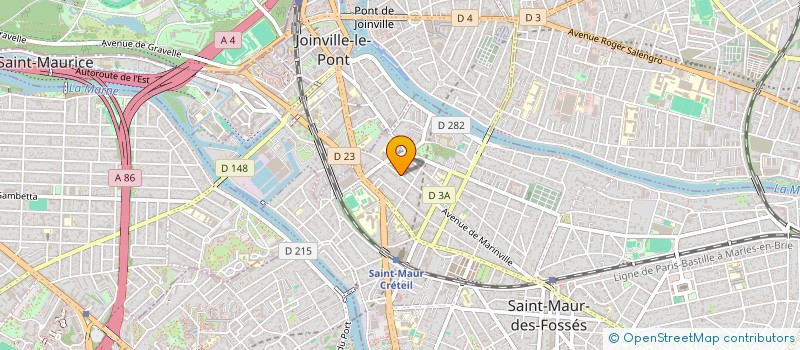 localisation de l'entreprise SCI CARTERET à SAINT-MAUR-DES-FOSSES