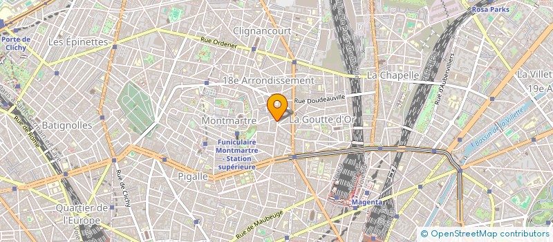 localisation de l'entreprise SCI CARTERET II  PARIS