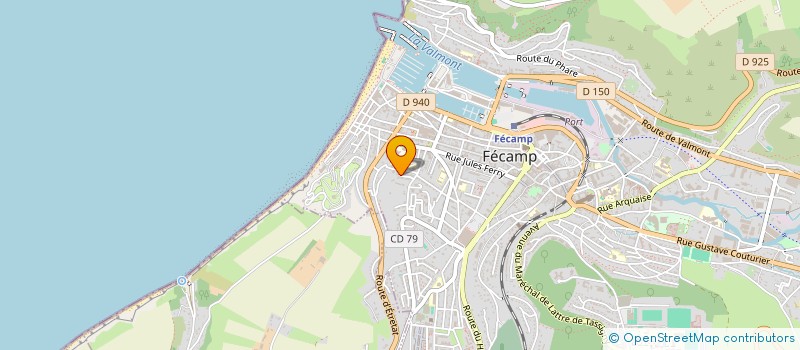 localisation de l'entreprise SCI CARTEROUAZ  FECAMP