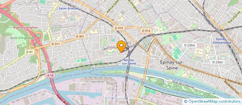localisation de l'entreprise SCI CARTHAGE ONE à EPINAY-SUR-SEINE