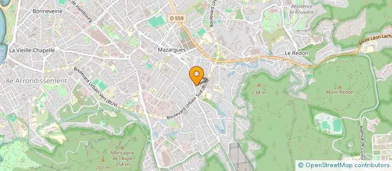localisation de l'entreprise SCI CARTHENA à MARSEILLE