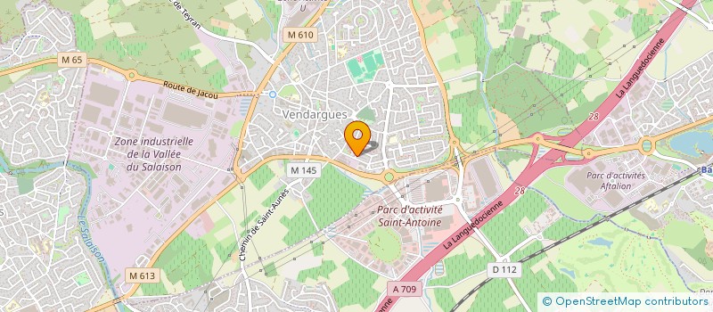 localisation de l'entreprise SCI CARTIER à VENDARGUES