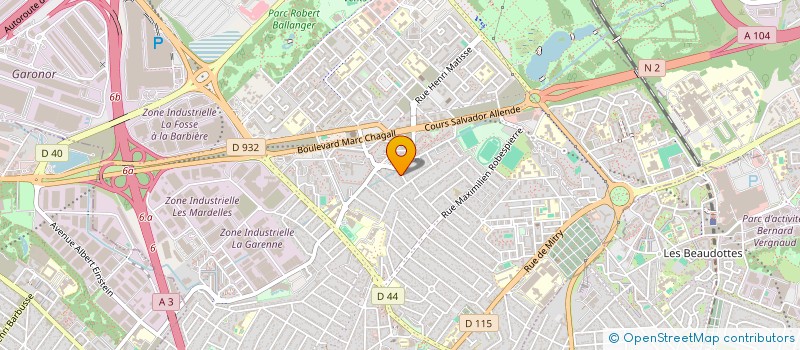 localisation de l'entreprise SCI CARTIER ET ASSOCIES à AULNAY-SOUS-BOIS