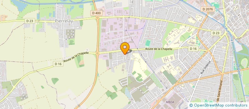 localisation de l'entreprise SCI CARTIER-PINEAU  BOURGES