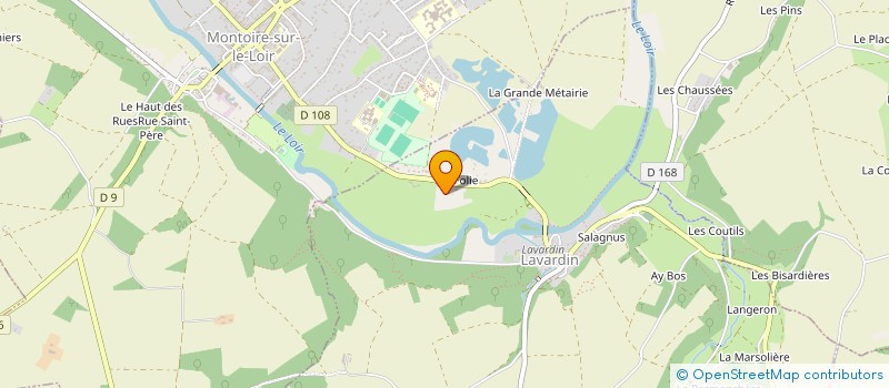 localisation de l'entreprise SCI CARTIER PORT ARGELES  LAVARDIN