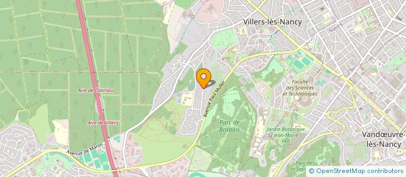 localisation de l'entreprise SCI CARTLOR  VILLERS-LES-NANCY