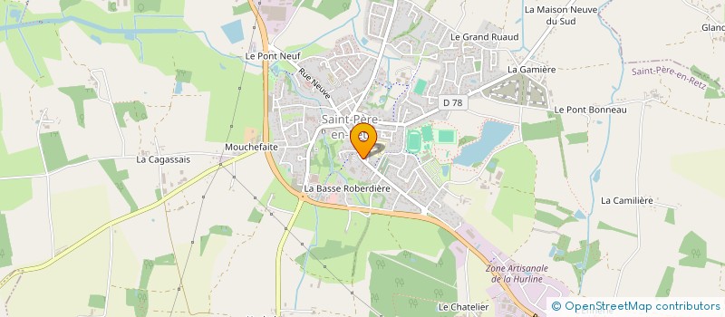 localisation de l'entreprise SCI CARTORELLE  SAINT-PERE-EN-RETZ