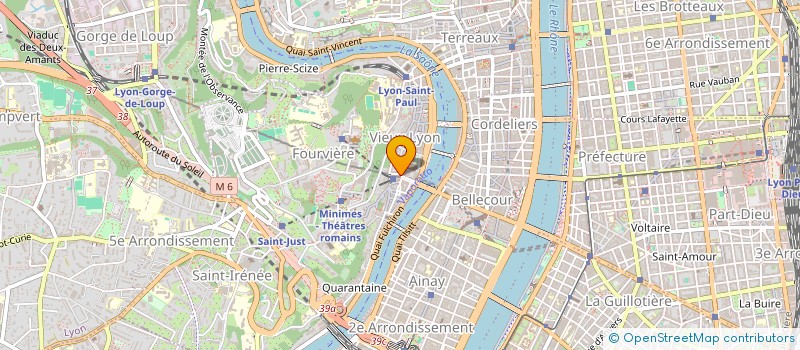 localisation de l'entreprise SCI CARTOUCHE  LYON