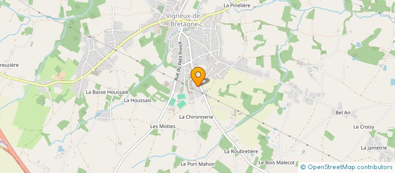 localisation de l'entreprise SCI CARTRON à VIGNEUX-DE-BRETAGNE