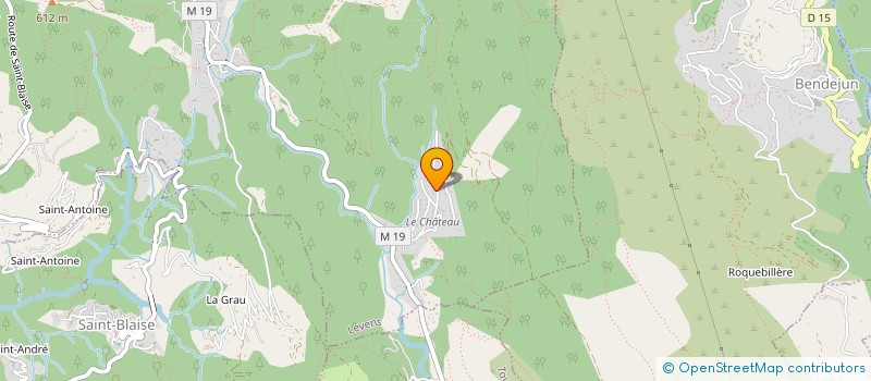 localisation de l'entreprise SCI CARTYM  LEVENS