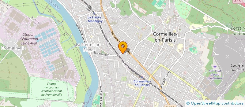 localisation de l'entreprise SCI CARVALHO  CORMEILLES-EN-PARISIS