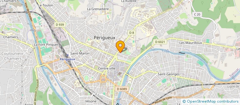 localisation de l'entreprise SCI CARVENNEC à PERIGUEUX