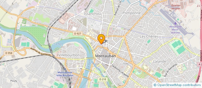 localisation de l'entreprise SCI CARVIN  MONTAUBAN