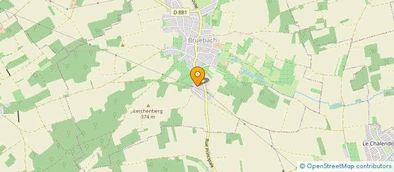 localisation de l'entreprise SCI CARVIN  BRUEBACH