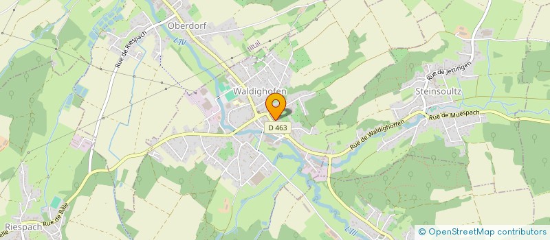 localisation de l'entreprise SCI CARWAL  WALDIGHOFEN