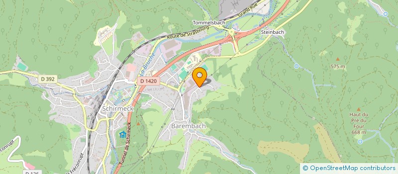 localisation de l'entreprise SCI CARY  BAREMBACH