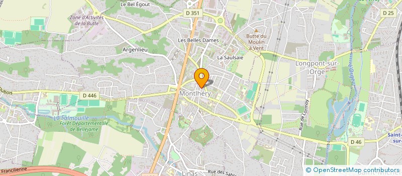 localisation de l'entreprise SCI CARZ  MONTLHERY