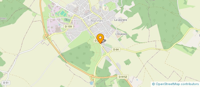 localisation de l'entreprise SCI CARZAL  MARINES