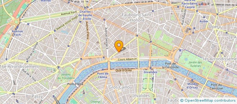 localisation de l'entreprise SCI CAS  PARIS