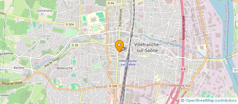 localisation de l'entreprise SCI CASA  LACENAS