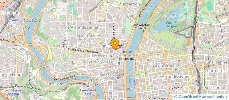 localisation de l'entreprise SCI CASA à LYON