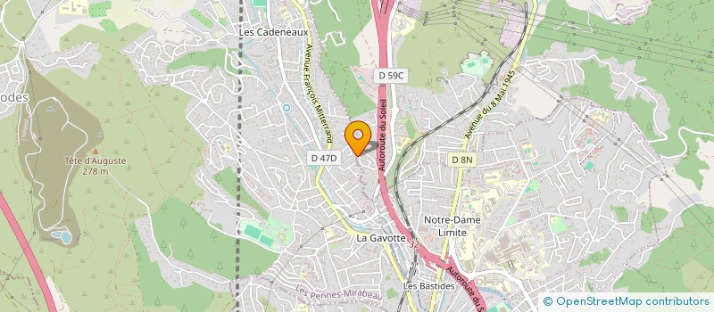 localisation de l'entreprise SCI CASA à SEPTEMES-LES-VALLONS