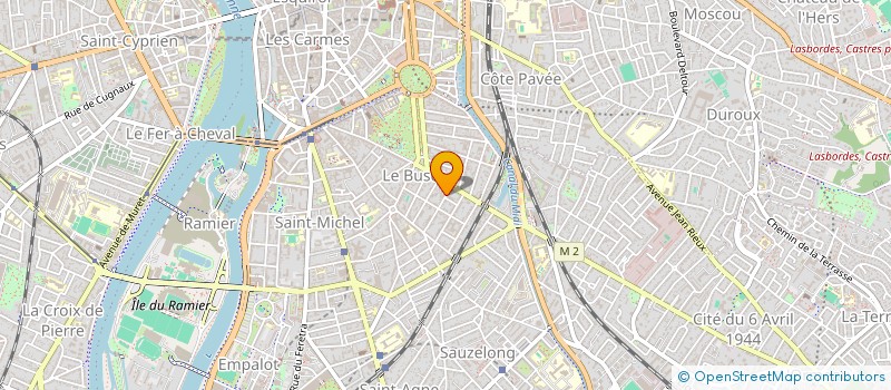 localisation de l'entreprise SCI CASA à TOULOUSE
