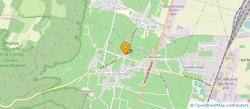 localisation de l'entreprise SCI CASA  BROCHON