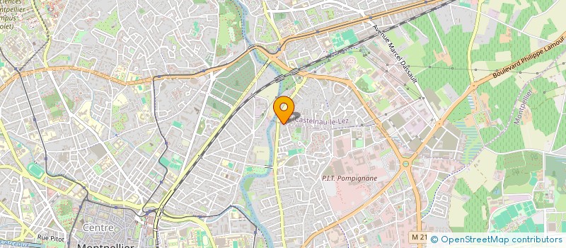 localisation de l'entreprise SCI CASA ALTA à MONTPELLIER