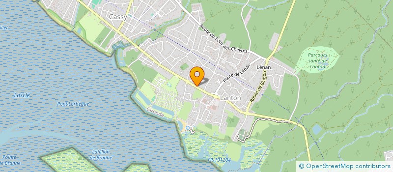 localisation de l'entreprise SCI CASA-BONITA  LANTON