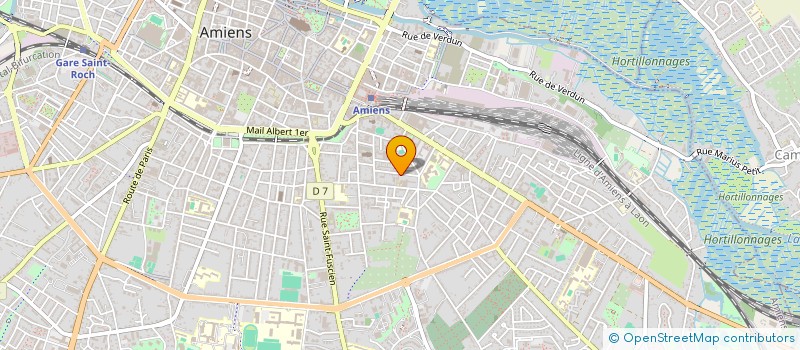 localisation de l'entreprise SCI CASA BUSOT  AMIENS