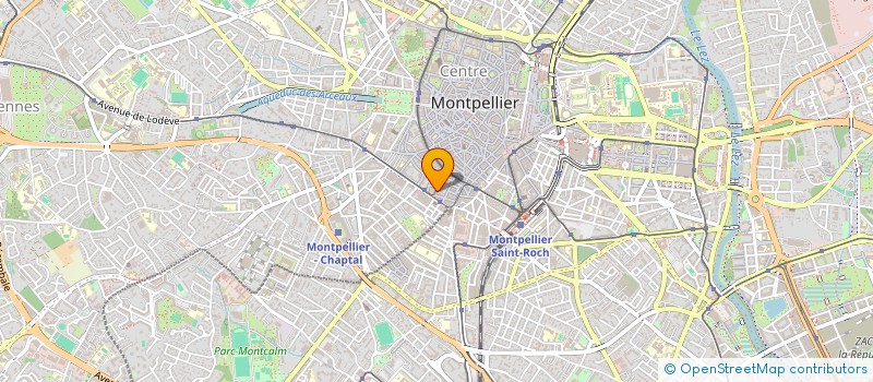 localisation de l'entreprise SCI CASA CAZA à MONTPELLIER