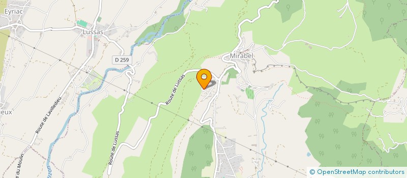 localisation de l'entreprise SCI CASA CITTA  MIRABEL