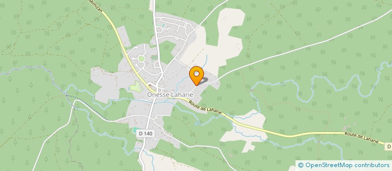 localisation de l'entreprise SCI CASA DE CAMPO 2  ONESSE-LAHARIE